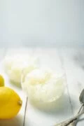 簡単レモンシャーベットのレシピ