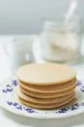 【材料4つ・オートミール粉だけ！】ふわふわパンケーキのレシピ
