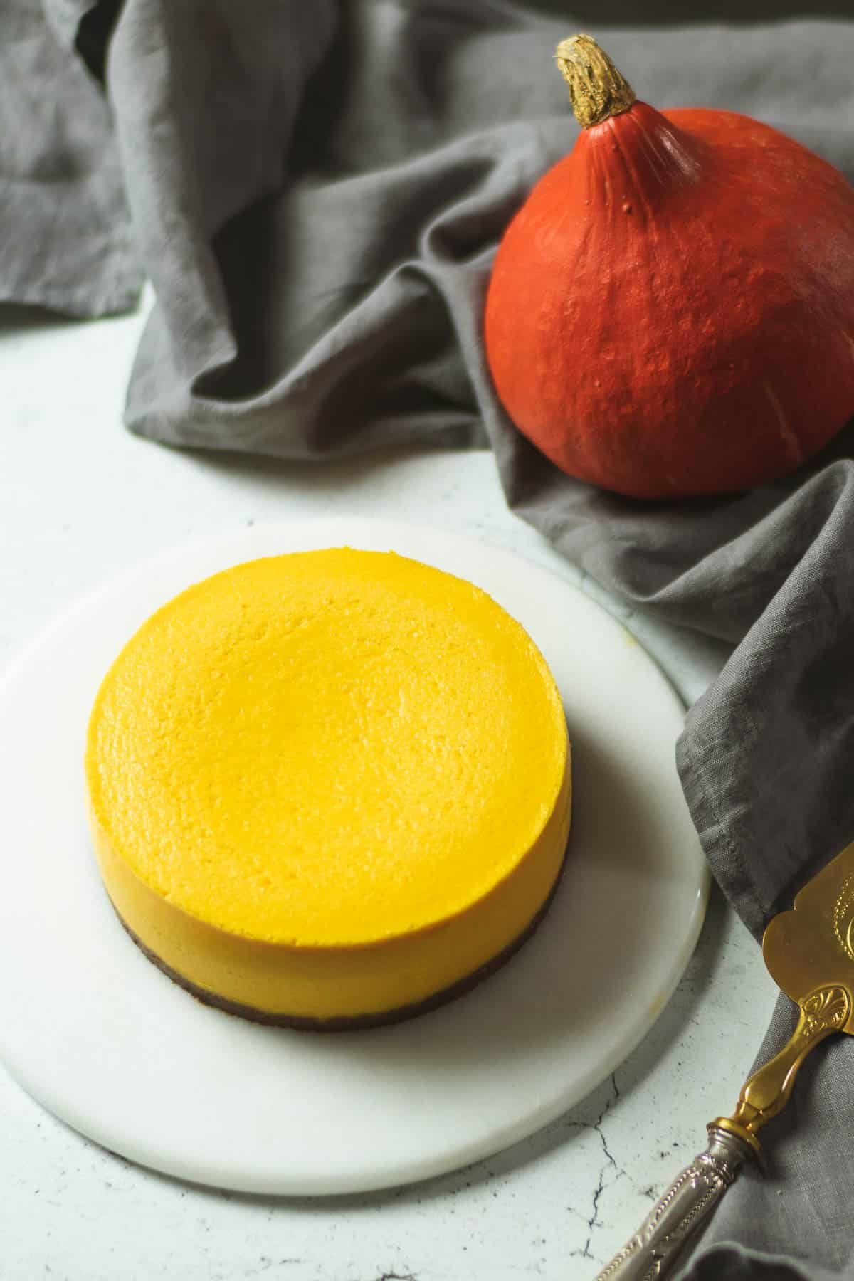 Super thick Melted Pumpkin Cheesecake Recipe